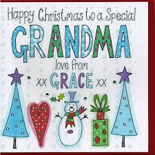 Check spelling or type a new query. Personalised Grandma Christmas Card By Claire Sowden Design Notonthehighstreet Com
