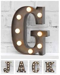 Fairground Light Up Letters Luminous Letters Buy Uk