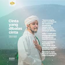 Comment must not exceed 1000 characters. Dar Media Ar Twitter Cinta Yang Dibalas Cinta Habib Ali Zaenal Abidin Al Hamid