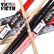 Us 9 99 Vic Firth Hickory Drumsticks 5a 5b 5b Barrel 7a Original Made In Usa Multiple Colors Drum Sticks In Parts Accessories From Sports