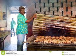 Jamaican Cook Showing Jerk Chicken Cooking Editorial Stock Image - Image of  food, travel: 49437339