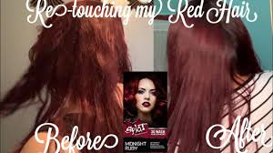 Splat hair dye is awful even if you don't bleach (your hair). Touching Up My Red Hair With Splat Midnight Ruby Conditioner Method Youtube