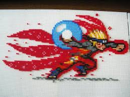 Naruto Perler Bead Sprite Hama Art Perler Bead Art Diy Perler Beads