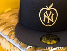 Big Apple New York Yankees 59fifty Fitted Cap Hat Club Fitted Caps New York Yankees Hats