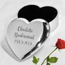 Express your gratitude with small presents that also show consideration, including picture frames, home decor, wine glasses and serveware. Personalised Trinkets For Women Wedding Favours Thank You Gifts Presents Ideas Ebay