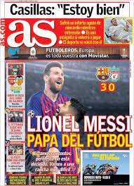 Jun 14, 2021 · messi says the fear of contracting the virus was widespread in the squad. Lionel Messi Lauded By Spanish Newspapers After Barcelona Superstar S Champions League Masterclass Express Digest