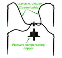 Arrow Drippers For Garden Irrigation