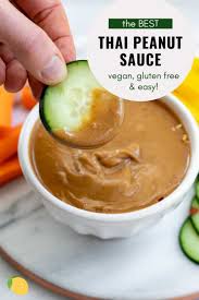 Best 5 Minute Thai Peanut Sauce Recipe Recipes Easy Thai Peanut Sauce Thai Peanut Sauce