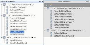 You can set options to, for example, change the size and location of the dock, apply a light or dark appearance, use a different desktop picture, and more. Viewing Device Properties Java Platform Micro Edition Software Development Kit