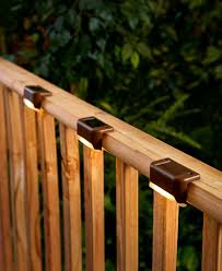 Set Of 3 Solar Deck Lights Solar Deck Lights Outdoor Deck Lighting Deck Lights