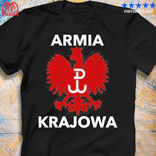 Ile zarabiali egzekutorzy armii krajowej. Polish Resistance Flag Armia Krajowa Polska Eagle Shirt Hoodie Long Sleeve V Neck Tee