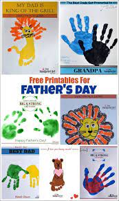 Download Cute Printable Father S Day Cards And Crafts For Kids Dad Crafts Fathers Day Art Handprint Crafts