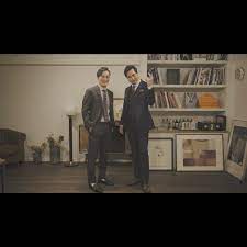 the suit company ザ スーツカンパニー s instagram profile post the suit だけじゃない company 次回の きつね の舞台では この衣装姿の二人が見れるかも 大津さんご着用 ストライプ柄2つボタンスーツ 46 00 大津 スーツ ペイズリー 柄