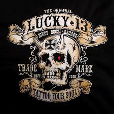 Lucky 13 Lucky 13 Booze Bikes Broads Work Jacket Men S Jackets Clothing Lucky 13 Lucky Biker Art