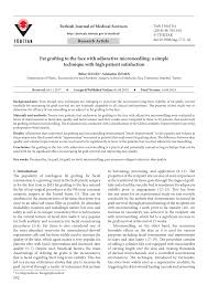 Follow the post procedure skin care. Pdf Fat Grafting To The Face With Adjunctive Microneedling A Simple Technique With High Patient Satisfaction