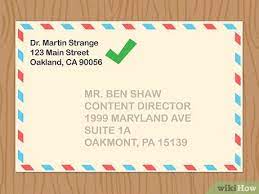 Addressing Christmas Cards 4 Ways To Address Christmas Card Envelopes Wikihow