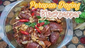 Cara membuat bakso bakar ayam madu: Daging Bakar Perapan Blackpepper Youtube