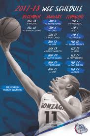 They can watch and listen to the commentaries any time, any place, anywhere in the world. Gonzaga Women S Basketball On Twitter Get Out Your Calendar The 2017 18 Wcc Schedule Has Been Released Full Story Https T Co Acudsup5v8