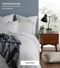 Order shaynna blaze holly or spencer print flannelette quilt cover set online at harris scarfe website or buy it cheap at a shop near you. Harris Scarfe This Is Style This Is Shaynna This Is Now Milled