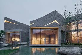 Wang's grand courtyard is an example of transmission of five thousand years of chinese civilization. Cultural Characteristic Block Of Wang Zengqi Memorial Hall Tjad Archdaily