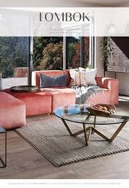 Opulence abounds with this round coffee table, a jewel in any living space. Lombok December 2018 Catalogue