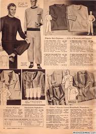 Mens Pajamas 1952 Sears Christmas Catalogue Christmas