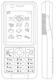 Old Cell Phone Coloring Page K5 Worksheets Coloring Pages Coloring Pages For Kids Leaf Coloring Page