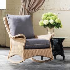 Lloyd Flanders Mandalay Wicker Lounge Rocker Outdoor Rocking Chairs Classic Rocking Chair Lloyd Flanders