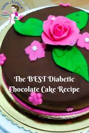 Mix in egg mixture, stir until well mixed. The Best Diabetic Chocolate Cake Veena Azmanov