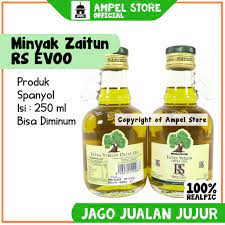 Ciri keaslian dari extra virgin olive oil hpai adalah tidak mengalami perubahan secara rasa dan warna pada penyimpanan waktu yang lama di dalam mengandung lemak jenuh tunggal yang menyehatkan minyak yang dihasilkan dari ekstrak buah zaitun ini,memiliki kandungan lemak jenuh. Minyak Zaitun Rs Evoo 250ml Bpom Mpasi Halal Merk Rafael Salgado Bagus Untuk Suplemen Ibu Hamil Shopee Indonesia
