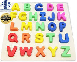 Choose buggy and car seat toys for fun and development on the go. Amazon Com Wooden Alphabet Toddler Puzzles Toys For 2 To 3 Year Olds Kids With Big Brigh Preschool Learning Toys Preschool Learning Learning Toys For Toddlers