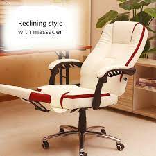 Household Computer Chair Massage Office Swivel Chair Ergonomics With Footrest Leisure Recliners Lift And Rotation Staf Computer Chair Swivel Office Chair Chair