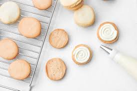 See more ideas about macarons, macaroons, french macaroons. Classic French Macaron With Vanilla Buttercream Filling Ahead Of Thyme