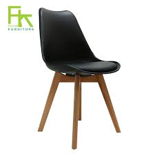 I bought a saarinen tulip table and fell immediately in love. China Mid Century Modern Dining Chair Upholstered Side Chair With Beech Wood Legs And Soft Padded Shell Tulip Chair For Dining Roo Photos Pictures Made In China Com