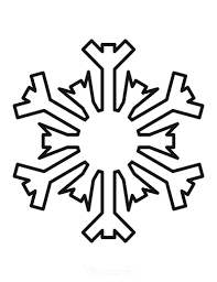 Then, use your own favorite markers or pencils to color it in. 101 Best Snowflake Coloring Pages Free Printable Pdf Templates