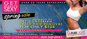 Halo laser and skin care. Spring Sale 2014 Vancouver Laser Hair Removal Deal