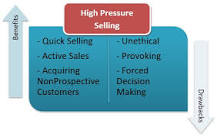 Image result for what are high pressure sales tactics