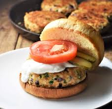 Serve immediately with the sauce. Spicy Chicken Burgers Healthy Everyday Healthy Recipes