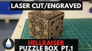 Maybe you would like to learn more about one of these? Laser Cutting Engraving A Hellraiser Puzzle Box Pt 1 Lemarchand S Box Youtube
