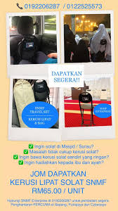 Dapur adalah salah satu bilik yang paling popular di apartmen. Kerusi Lipat Snmf Mudahnya Solat Publicaciones Facebook