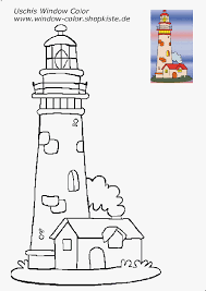 Leuchtturm Vorlagen Leuchtturm Leuchturm Basteln Leuchtturm Zeichnung