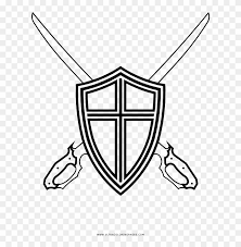 Printable coloring and activity pages are one way to keep the kids happy (or at least occupie. Shield And Sabres Coloring Page Emblem Hd Png Download 1000x1000 4946090 Pngfind