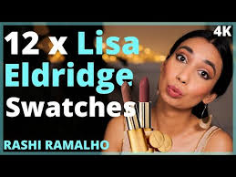 12 x Lip Swatches of Lisa Eldridge Lipsticks