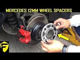 Choose from h&r's huge inventory of spacers. Widen Up Wheels With Spacers Mercedes C250 Youtube