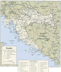 The blank outline map above represents the mainland territory and islands of croatia, a country in europe. Maps Of Croatia