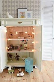 Cabinet Dollhouse Slaapkamers Ideeen Kinderkamer Poppenhuizen