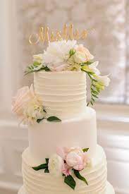 Joyous Ritz Carlton Virginia Wedding Wedding Cake Fresh Flowers Floral Wedding Cakes Wedding Cake Toppers