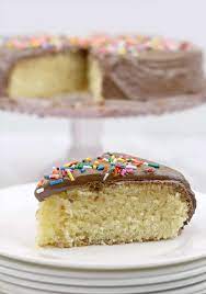 One Layer Cake Recipe That S So Easy And Is Perfectly Moist And Tender Every Time No Stand Mix One Layer Cakes Easy Cake Recipes One Layer Vanilla Cake Recipe
