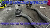 Front outer tie rod replacement in 2006-2012 Ford Fusion, Lincoln  MKZ/Zephyr, And Mercury Milan!!