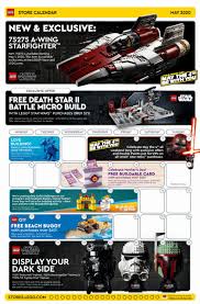 Lego May 2020 Store Calendar Promotions Events The Brick Fan